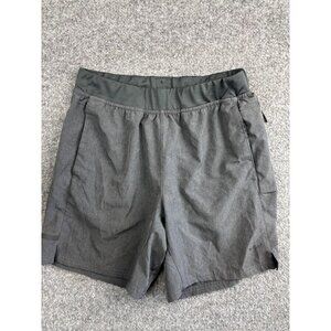 Skora Shorts Mens Medium Gray Quick Dry Athletic Running Training 32-34 Pocket